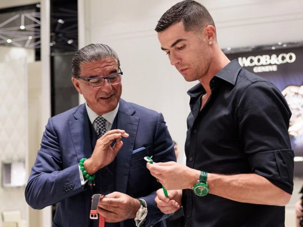 Cristiano Ronaldo and Jacob Arabo