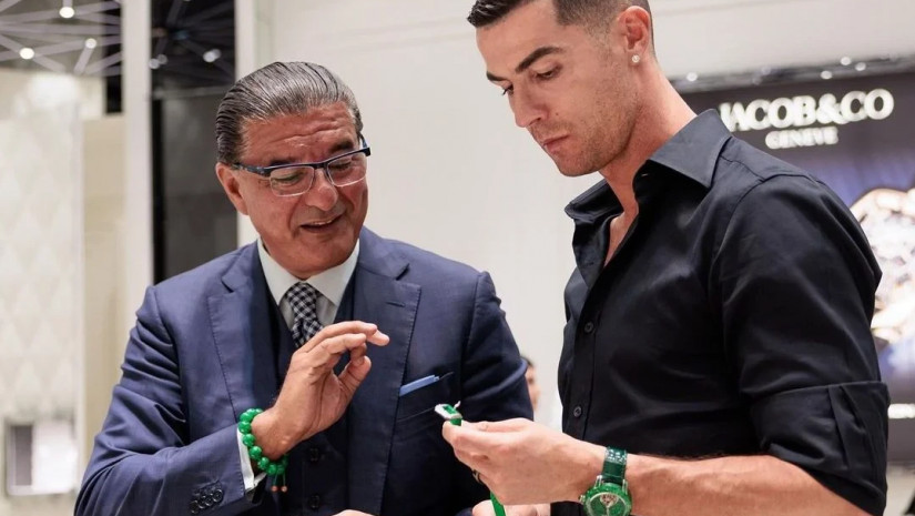 Cristiano Ronaldo and Jacob Arabo